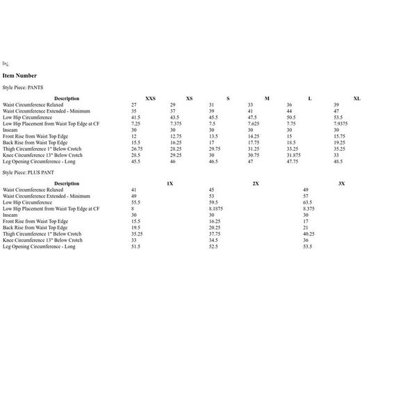 WomenControl Women's Pants Sz L Global Illusions Cabana Blue A601037 - Picture 4 of 7